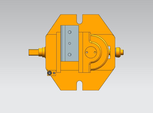 拨叉铣面夹具（CAD图+UG三维）