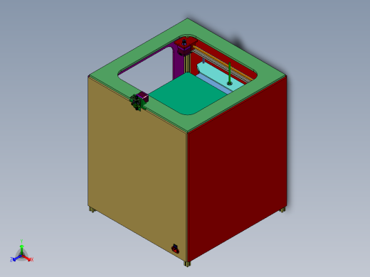 三维碳纤维整机打印机