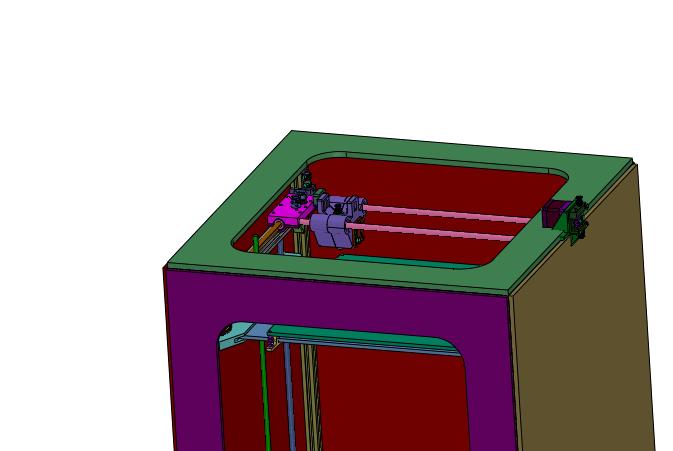 三维碳纤维整机打印机