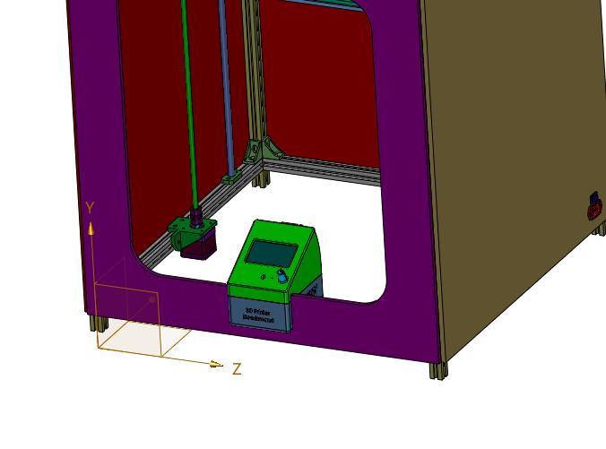 三维碳纤维整机打印机