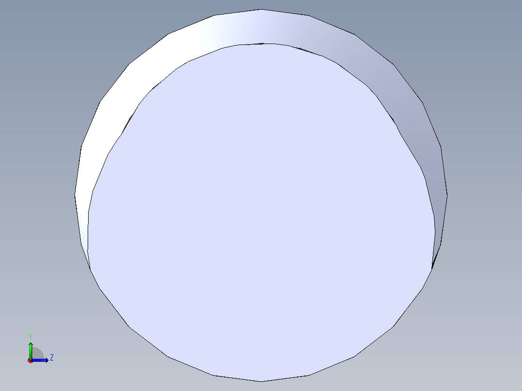 公制 （ISO） 梯形螺钉-TR11x2x200.SLDPRT左视图