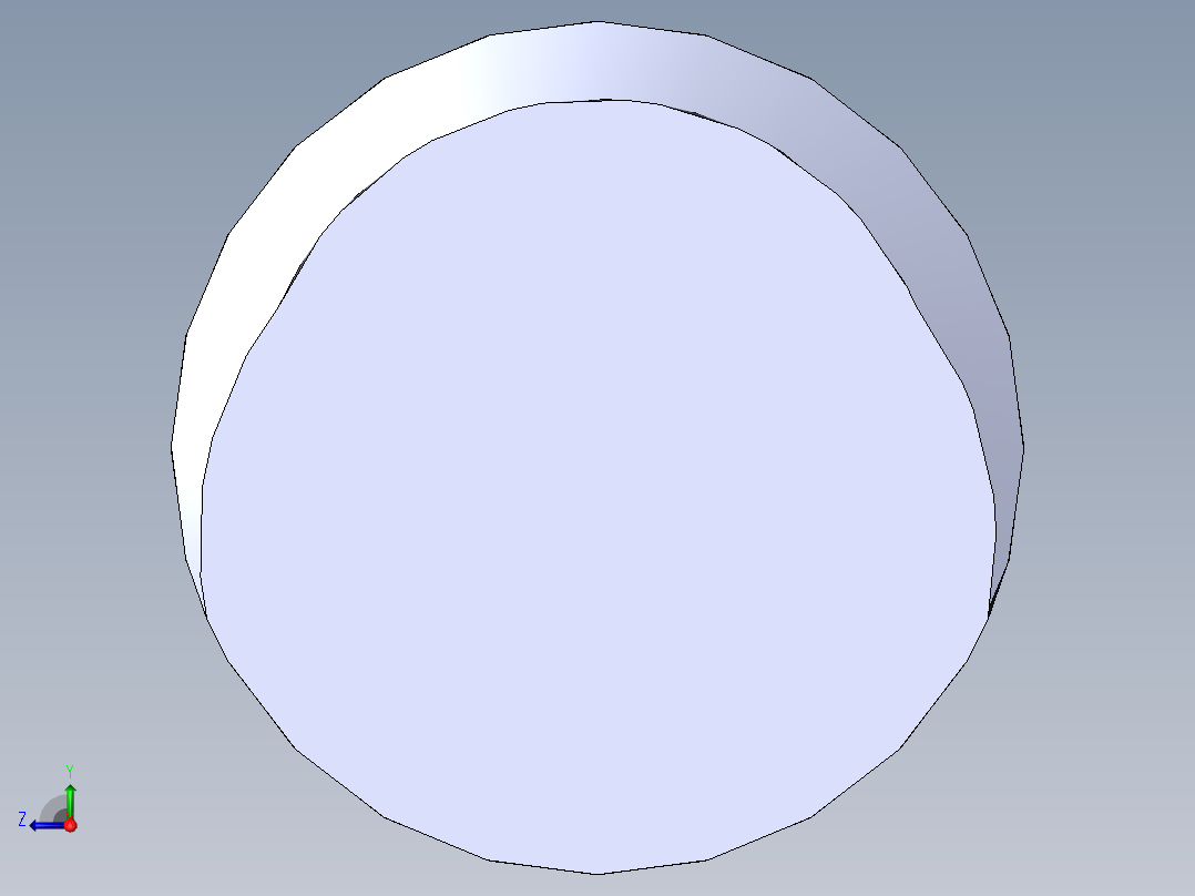 公制 （ISO） 梯形螺钉-TR11x2x200.SLDPRT右视图