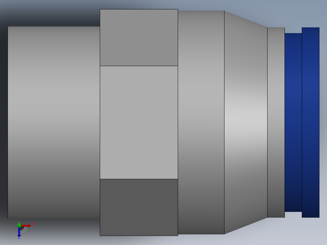 Ø10 x 3-8G - CONEXÃO RETA (C02251038)俯视图