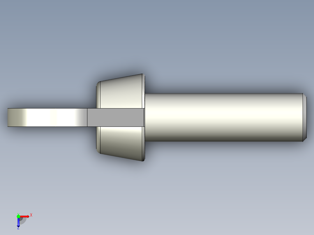 带耳螺钉-DIN_316_Wing_screws_6x0.75x20-17-11_33_2.3_17_6.stp俯视图
