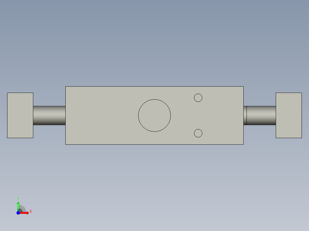 普通气爪PH07-10前视图