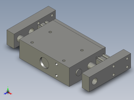 普通气爪PH07-10正等轴测缩略图