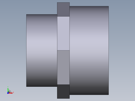 23MRIV (B) 减压：溶剂焊双插座前视缩略图