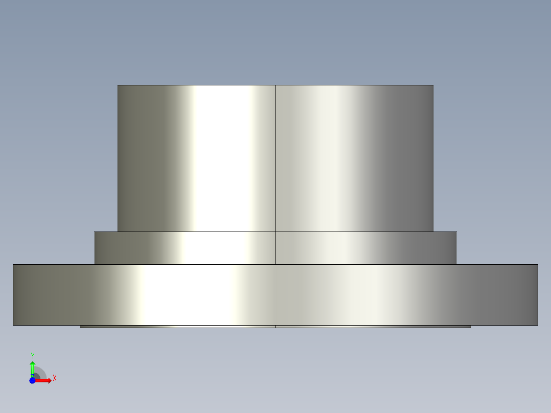 船舶管路系统SeaCor_Flange Vanstone_SPIG_37J156060_6in前视图