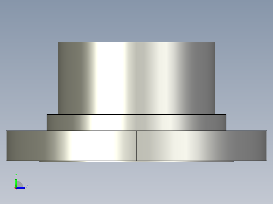 船舶管路系统SeaCor_Flange Vanstone_SPIG_37J156060_6in左视图