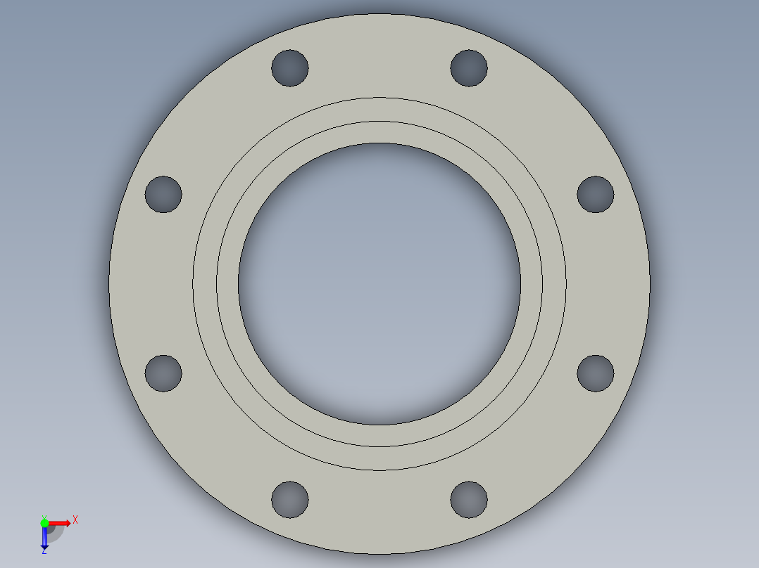 船舶管路系统SeaCor_Flange Vanstone_SPIG_37J156060_6in俯视图