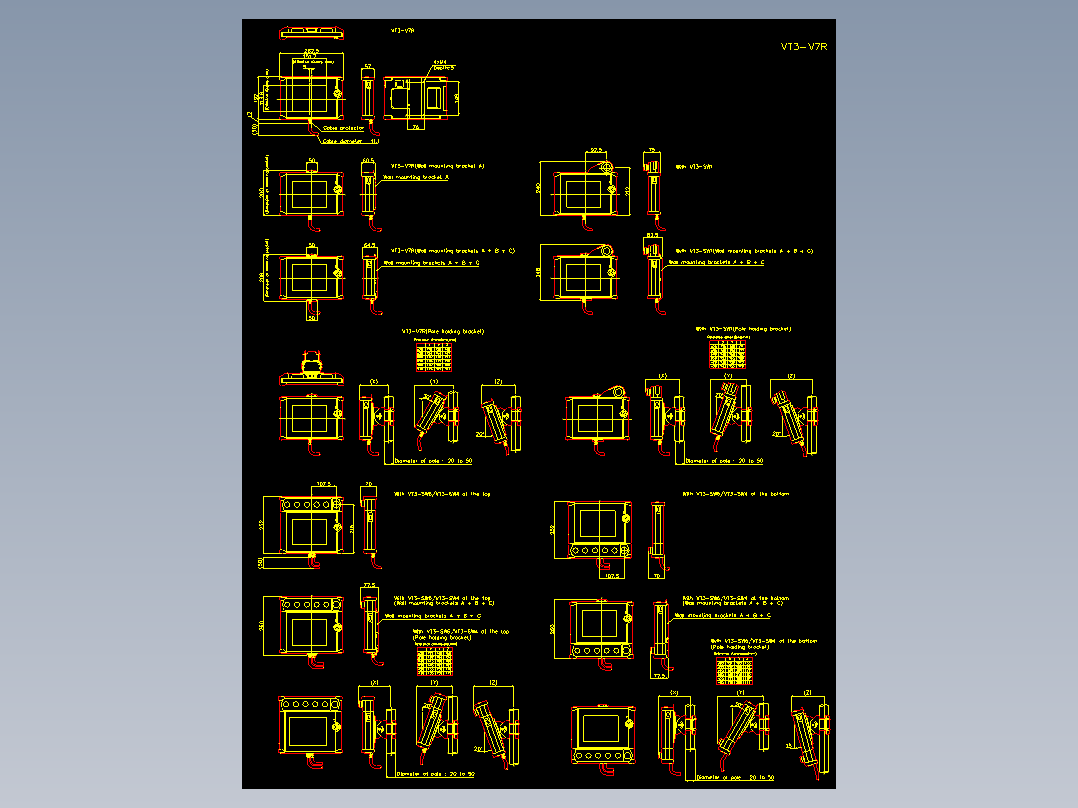 基恩士vt3_cad_kc图纸模型