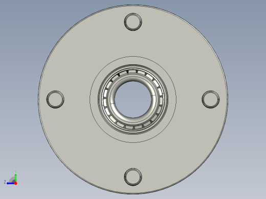 拖车空转轮轴总成,用于22磅轴13至15轮子-54-12右视缩略图