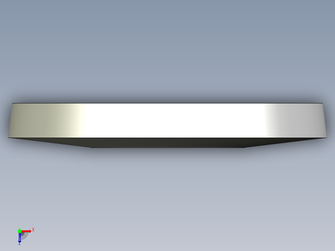 安全華司(重荷重)SSW-3D多系列多零件图纸模型俯视图