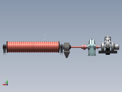 水泥磨改造总装配体1后视缩略图