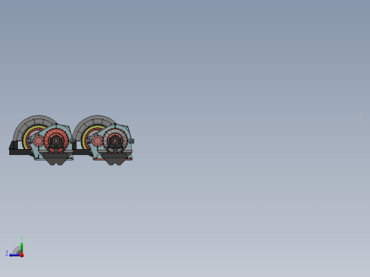 水泥磨改造总装配体1右视缩略图