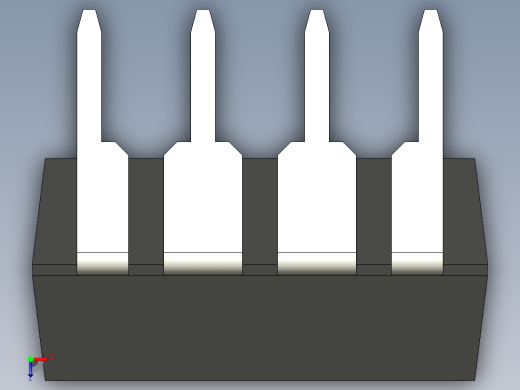 集成电路封装-MS-001BA俯视缩略图