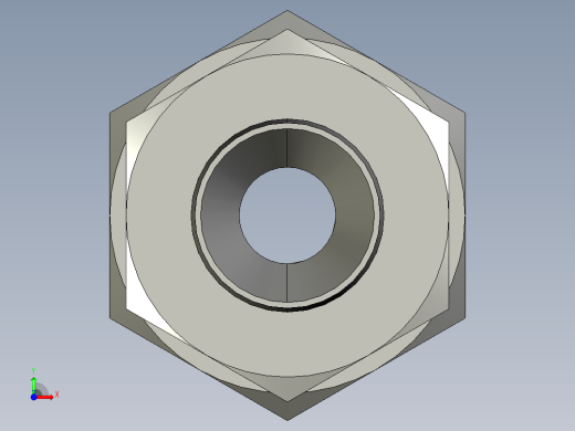 卡套式工业通用硬管接头6-2_fbu-s前视缩略图