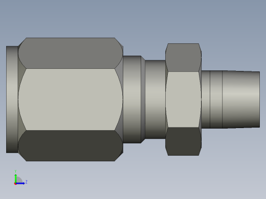 卡套式工业通用硬管接头6-2_fbu-s左视缩略图