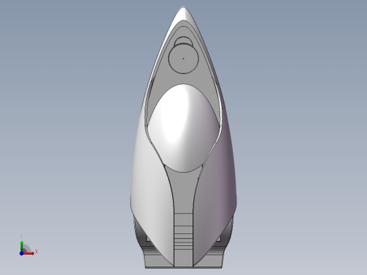 小船3D模型前视缩略图
