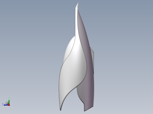 小船3D模型右视缩略图