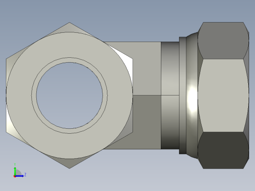 卡套式工业通用硬管接头12_s6bu-s左视缩略图