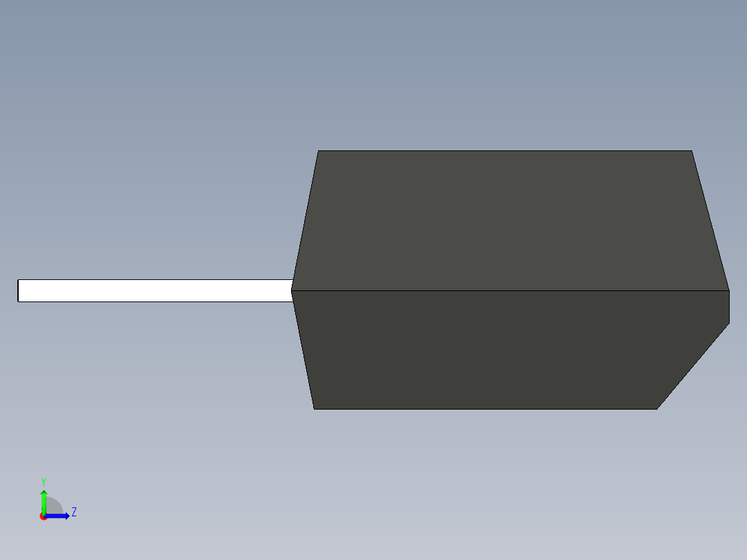 集成电路封装-NEC-SlimSIP-8左视图