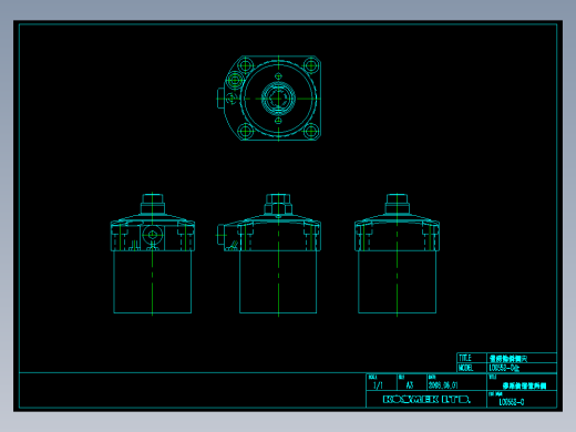 KOSMEKLC0552-Cx多系列多零件图纸模型多系列多零件图纸模型