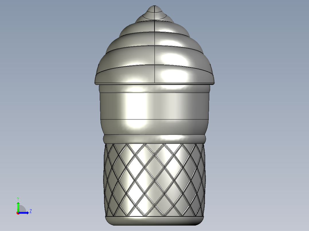 雪糕杯冰激凌杯冰淇淋酸奶杯杯子果冻杯冰淇淋杯水杯塑料杯左视图