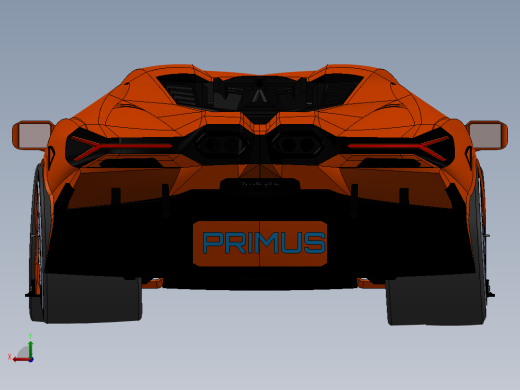 兰博基尼 lamborghini revuelto SW后视缩略图