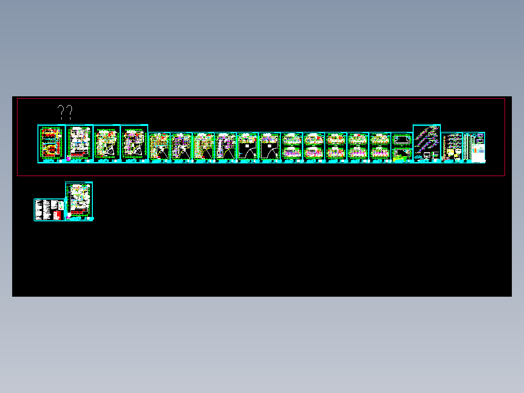 某18层商务酒店空调通风设计图