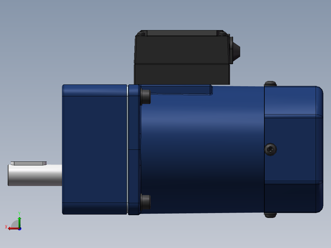 精研电机60yt01-18后视图