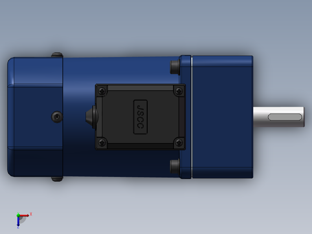 精研电机60yt01-18俯视图