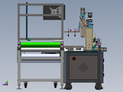三轴模组称重扫码机 sw18可编辑右视缩略图