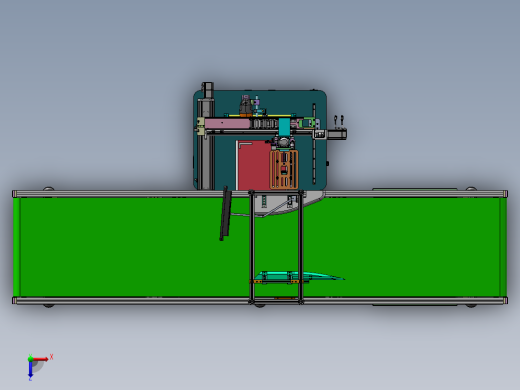 三轴模组称重扫码机 sw18可编辑俯视缩略图