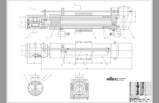 D0713-100吨冲床自动上下料机械手+CAD+说明书缩略图