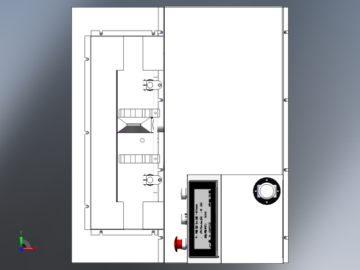 智能烤热缩管机前视缩略图