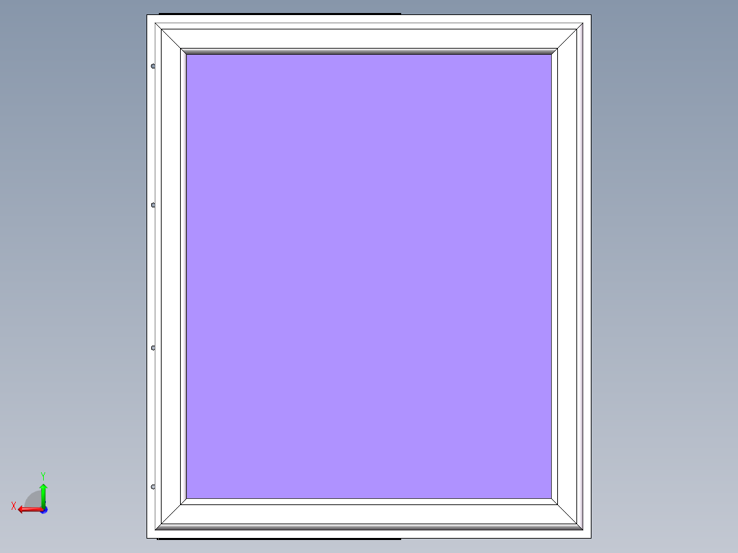 智能烤热缩管机后视图