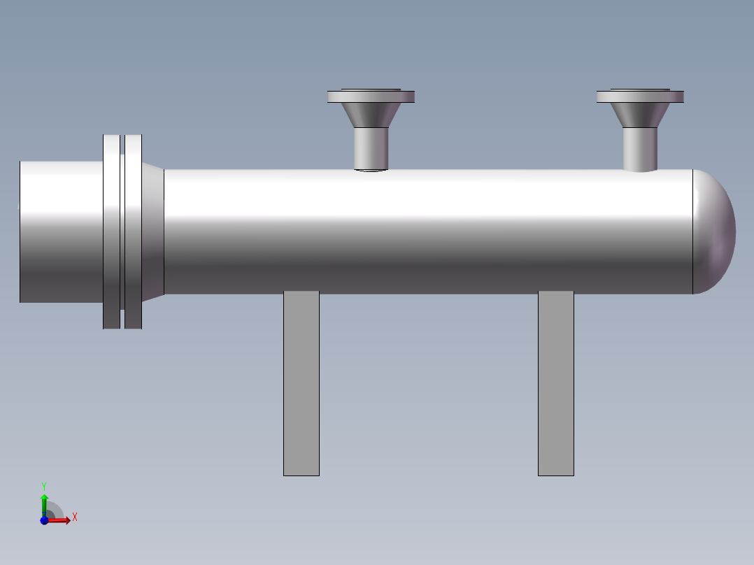 预加热器前视图