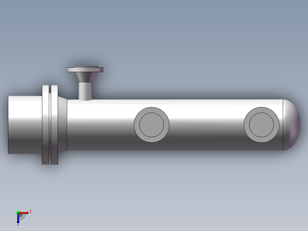 预加热器俯视图