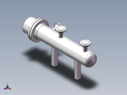 预加热器正等轴测缩略图