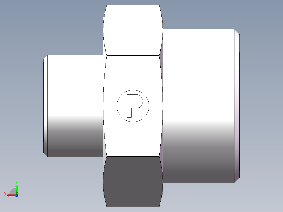 直通变径-GR、1D-24-36后视图