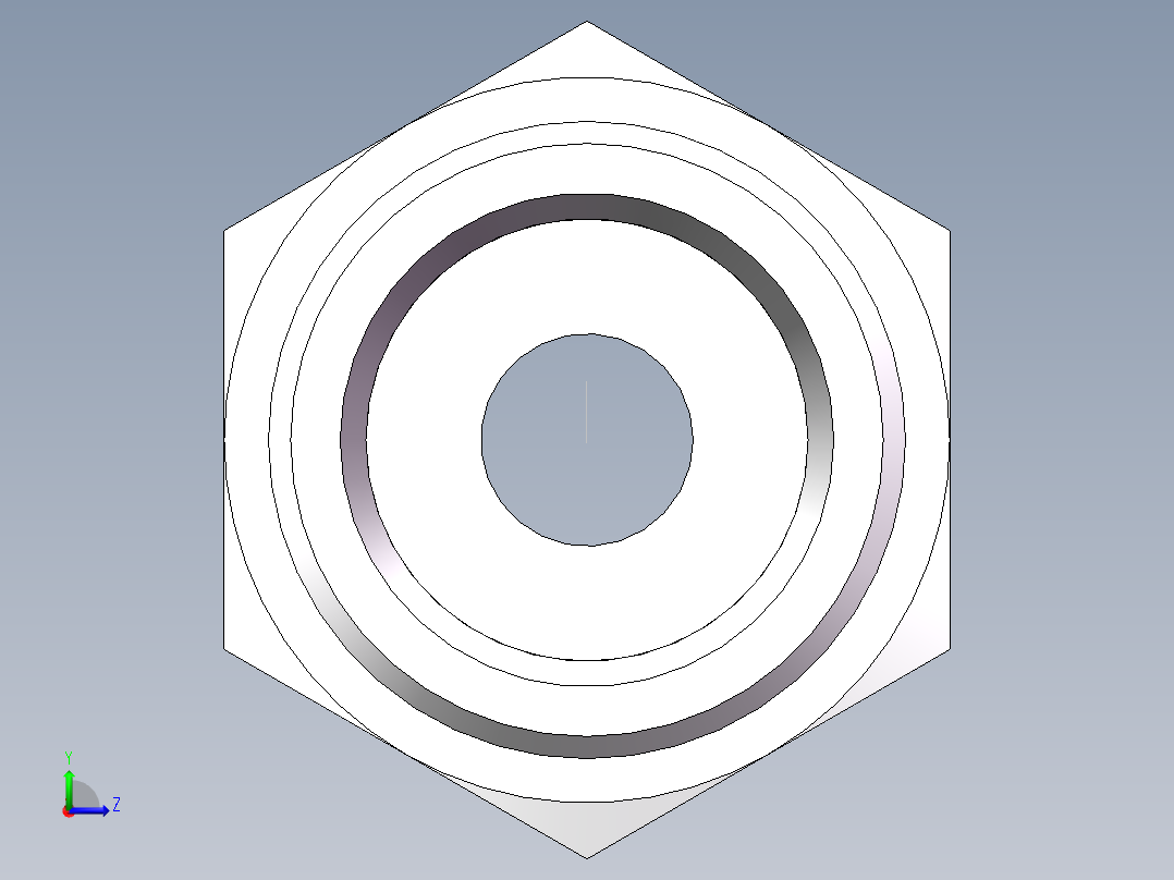 直通变径-GR、1D-24-36左视图