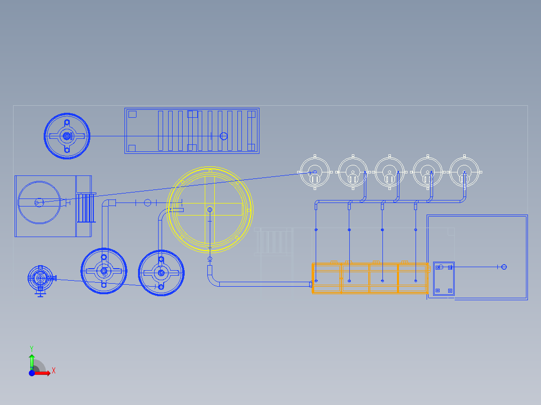 B2004026-废水处理站 ETP前视图