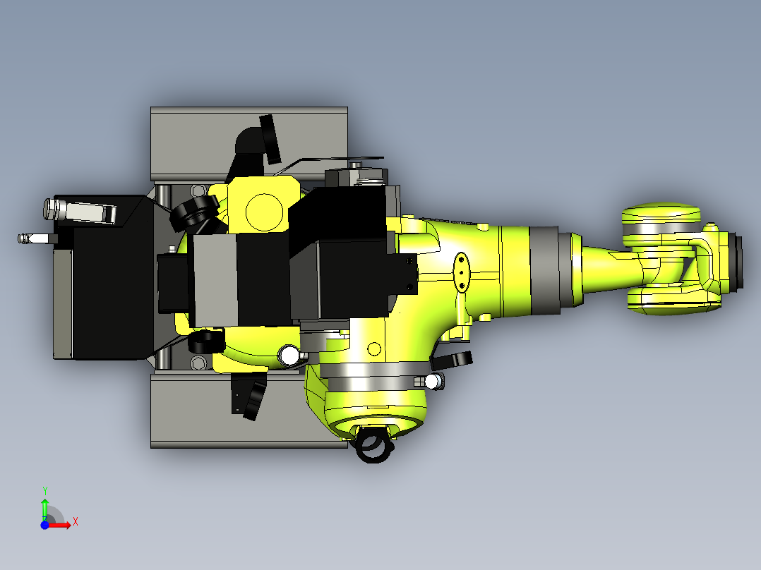 KUKA KR 120 R1800 nano (KR QUANTEC nano)机器人前视图