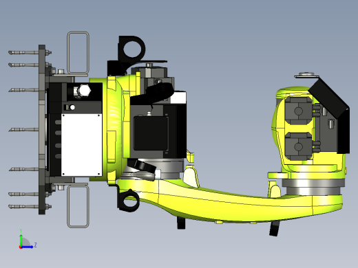 KUKA KR 120 R1800 nano (KR QUANTEC nano)机器人左视缩略图