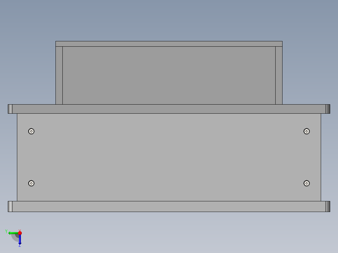 PCB 夹具 - 连接端口后视图