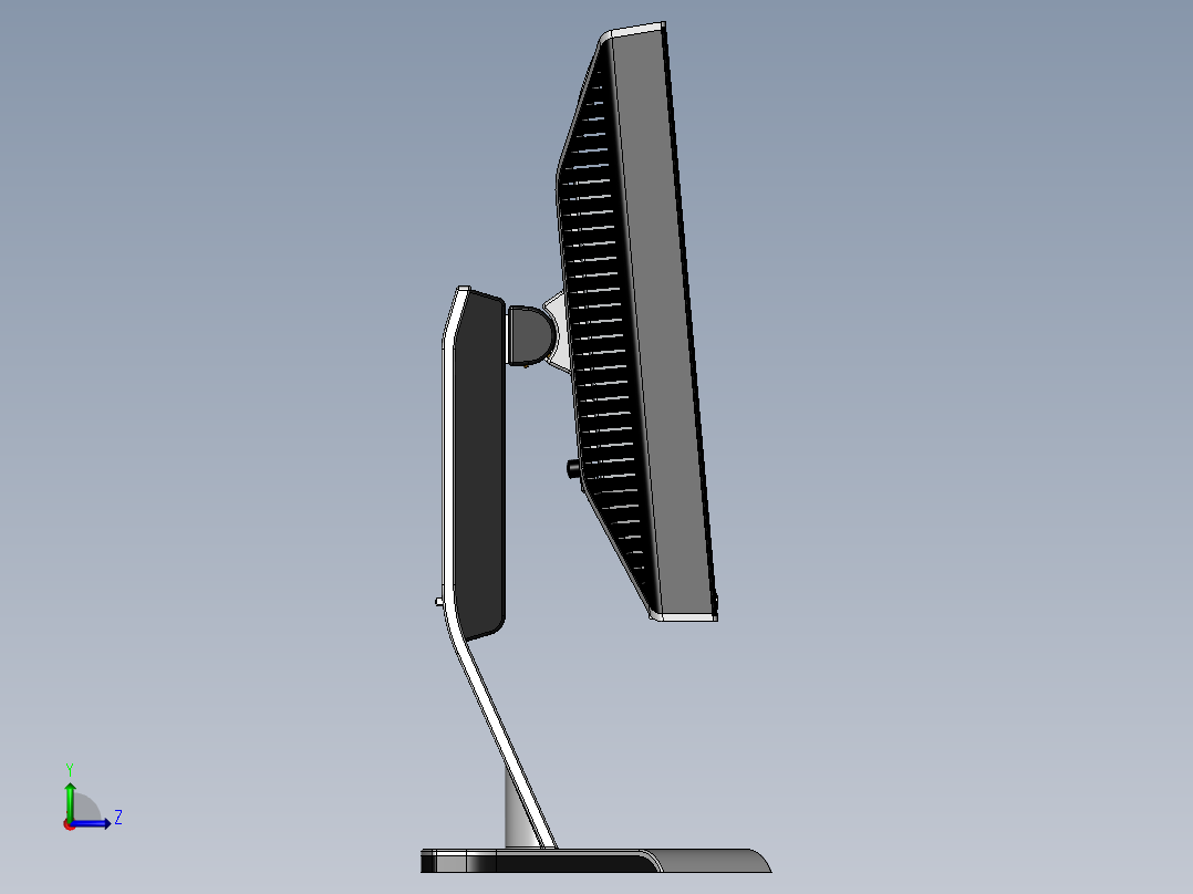 显示器、显示屏(3)左视图