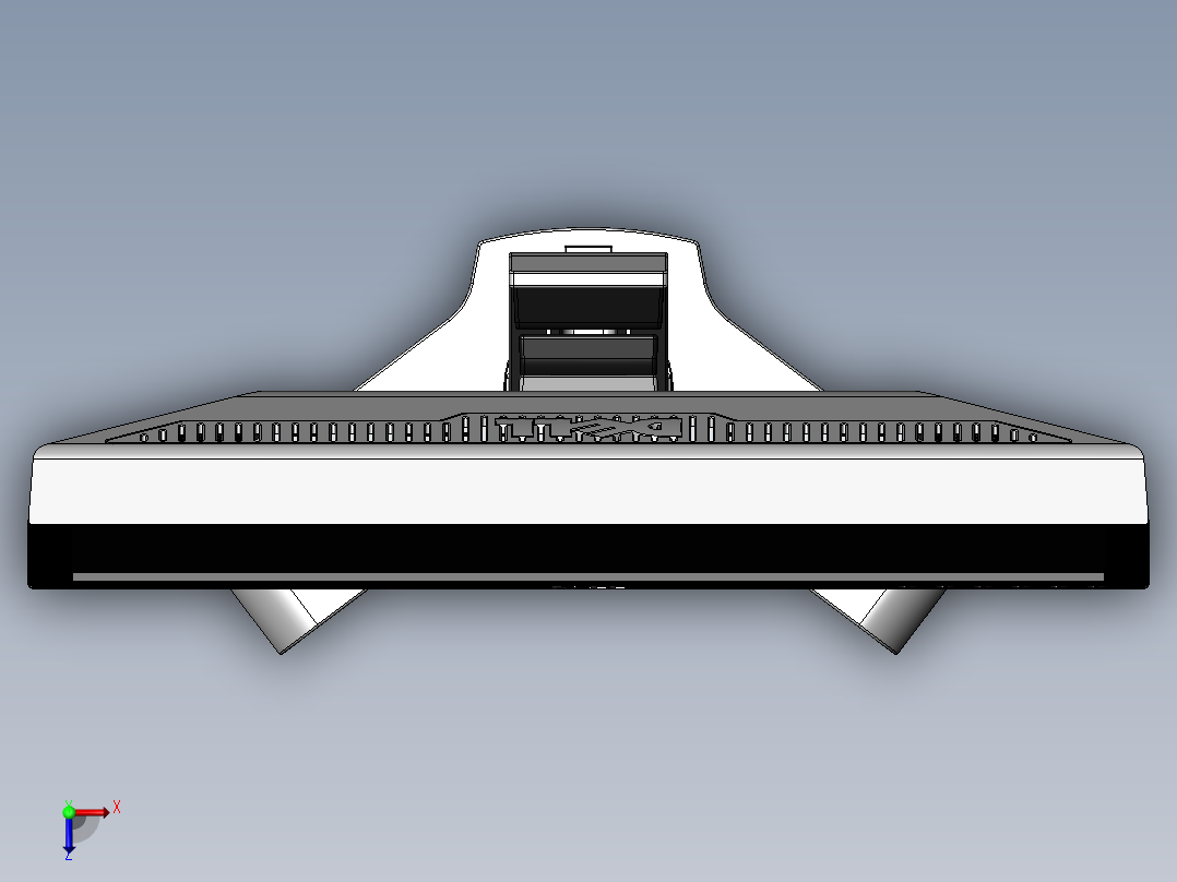 显示器、显示屏(3)俯视图