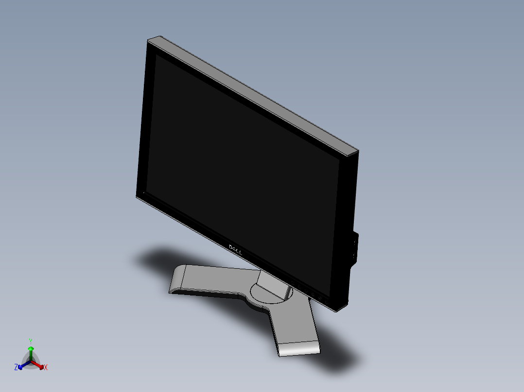 显示器、显示屏(3)正等轴测图