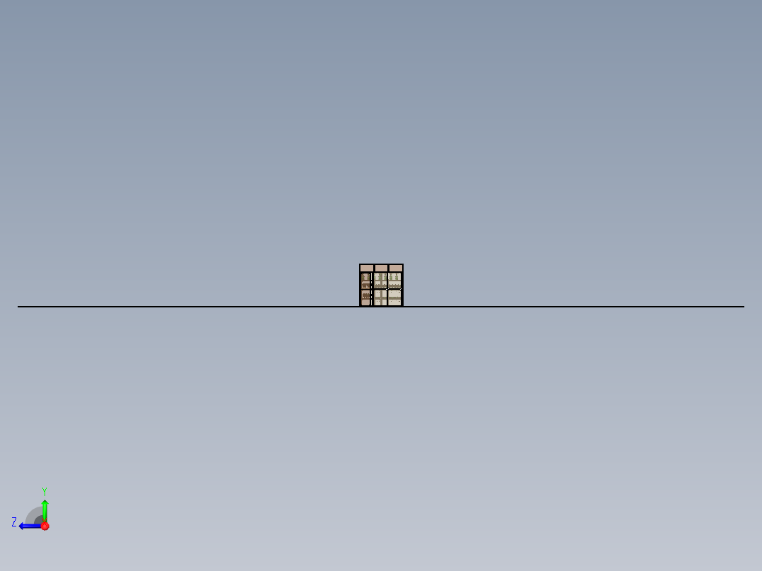 温室、温棚(14)右视图